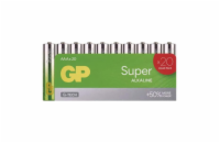 GP alkalická baterie SUPER AAA (LR03) 20pack