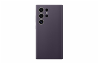 Samsung Zadní kryt z veganské kůže S24 Ultra Dark Violet