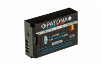 PATONA baterie pro foto Canon LP-E12 750mAh Li-Ion Platinum USB-C nabíjení