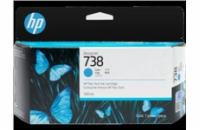 HP 738 300-ml Cyan DesignJet Ink Cartridge