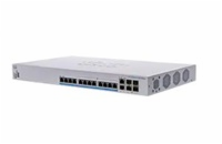 Cisco switch CBS350-12NP-4X-EU (12x5GbE,2xSFP+,2x10GbE/SFP+ combo,12xPoE+,8xPoE++,375W) - REFRESH