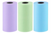 HELMER kotoučky pro termo mini tiskárnu TP01/TP02/ 55mm x 25mm/ 3ks/ barevné