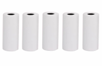 HELMER kotoučky pro termo mini tiskárnu TP01/TP02/ 55mm x 25mm/ 5ks/ bílé