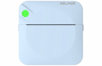 HELMER přenosná termo mini tiskárna TP01/ rozlišení tisku 200dpi/ Bluetooth/ baterie 1000mAh/ micro USB/ Android/ iOS