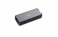 Verbatim USB-C Pro Docking Station CDS-15S, 15portů: SSD, USB A/C, HDMI, DP, Audio, SD+microSD, RJ45