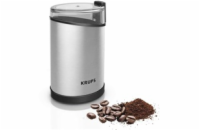 Krups GX204D10 Fast Touch mlýnek na kávu, elektrický, 200 W, nerezové nože, bezpečnostní víko