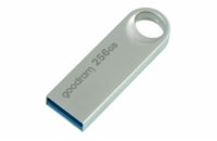 GOODRAM Flash Disk UNO3 256GB, USB 3.2 Gen1, stříbrná