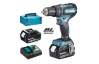 Makita DHP485RFJ Aku bezuhlíkový příklepový šroubovák Li-ion LXT 18V/3,0 Ah,Makpac