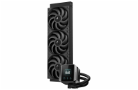 DEEPCOOL vodní chladič MYSTIQUE 360 / 3x120mm fan / dig. displej / Intel i AMD / černý