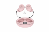 SBOX bezdrátová sluchátka s dobíjecím boxem, Bluetooth 5.0, růžová (EB-TWS115-P)