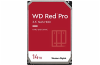 WD RED Pro NAS WD142KFGX 14TB SATAIII/600 512MB cache, 255 MB/s, CMR