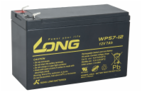 Long 12V 7Ah olověný akumulátor F1
