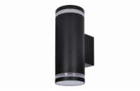 Solight LED venkovní nástěnné osvětlení Potenza, 2x GU10, černá