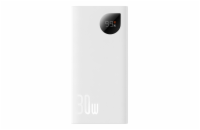 Baseus Adaman2 powerbanka 10000 mAh 30W 2xUSB/USB-C bílá