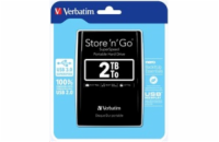VERBATIM Externí HDD 2TB Store  n  Go USB 3.0, Black