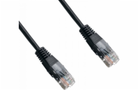 DATACOM Patch cord UTP CAT5E 3m černý