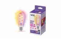 PHILIPS WiZ Wi-Fi BLE ST64 E27 6,3 W - barevná žárovka, nastavitelná teplota, stmívatelná