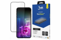 3mk hybridní sklo NeoGlass pro Apple iPhone 15 Pro, černá