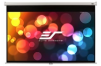 Elite Screens M80NWV 80", Projekční plátno, roleta, 80" (203,2 cm), 4:3, 121,9x162,6cm, Gain 1,1, case bílý