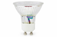 NEDIS LED žárovka GU10/ PAR16/ 1,9 W/ 220 V/ 145 lm/ 2700 K/ teplá bílá/ čirá
