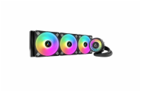 ARCTIC Liquid Freezer III - 420 A-RGB (Black) : All-in-One CPU Water Cooler with 420mm radiator and