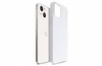 3mk ochranný kryt Hardy Silicone MagCase pro Apple iPhone 15, Silver-White