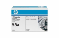 HP 55A Black LJ Toner Cart, CE255A (6,000 pages)