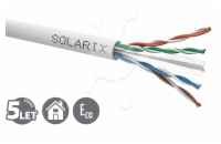 Instalační kabel Solarix CAT6 UTP PVC Eca 305m/box SXKD-6-UTP-PVC