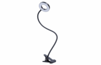 Solight LED stmívatelná stolní lampička s klipem, 300lm, nastavitelná teplota světla, USB - WO66-B