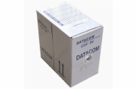 DATACOM kabel drát C5E FTP PVC 305m box šedý