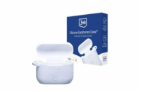 3mk silikonové pouzdro Silicone AirPods Case pro AirPods Pro, bílá