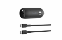 Belkin BOOSTCHARGE™ 30W USB-C Power Delivery PPS nabíječka do auta + 1m USB-C na USB-C kabel, černá