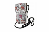 Hello Kitty Leather Tags Graffiti Phone Bag Beige Objevte mimořádnou rovnováhu mezi módou a praktičností s kabelkou Hello Kitty Leather Tags Graffiti Cord. Užijte si netradiční styl, díky kterému bud