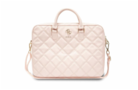 Guess PU Quilted 4G Metal Logo Computer Bag 15/16" Pink Guess PU Quilted 4G Metal Logo Computer Bag je perfektní taška pro notebook s úhlopříčkou displeje 15-16"