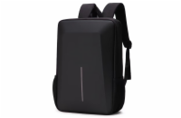 DeTech Batoh pro notebook Power Backpack BP-25, 15.6", černá Praktický batoh s mnoha přihrádkami a externím výstupem USB pro nabíjení dalšího příslušenství