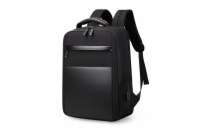 DeTech Batoh pro notebook Power Backpack BP-12, 15.6", černá Praktický batoh s mnoha přihrádkami a externím výstupem USB pro nabíjení dalšího příslušenství