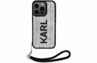 Karl Lagerfeld Sequins Reversible Zadní Kryt pro iPhone 13 Pro Black/Silver Noste své zařízení v moderním originálním Guess designovaném příslušenství, z vysoce kvalitních materiálů