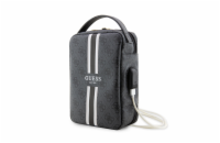 Guess PU 4G Printed Stripes Travel Universal Bag Black Guess Travel Universal bag je perfektní taška na cesty, do které pohodlně zabalíte vše co potřebujete k provozu telefonu, tabletu nebo notebooku