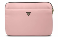 Guess pouzdro 13" růžové nylonové trojúhelníkové logo Noste své zařízení v moderním originálním Guess designovaném příslušenství, z vysoce kvalitních materiálů
