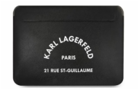 Karl Lagerfeld Saffiano RSG Embossed Computer pouzdro 16" Black Noste své zařízení v moderním originálním Karl Lagerfeld designovaném příslušenství, z vysoce kvalitních materiálů