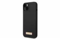 Guess Silicone Metal Logo MagSafe Kompatibilní Zadní Kryt pro iPhone 14 Plus Black Guess prémiový ochranný kryt telefonu s motivem Guess, který nejen že váš telefon perfektně ochrání, ale také svým p
