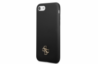 Guess 4G Silicone Metal Logo Zadní Kryt pro iPhone 7/8/SE2020/SE2022 Black Guess prémiový ochranný kryt telefonu vyrobený z kombinace kvalitních a odolných materiálů, které perfektně chrání Váš telef