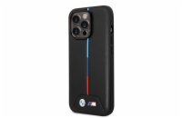 BMW M Tricolor Stripe Zadní Kryt pro iPhone 14 Pro Black BMW prémiový ochranný kryt telefonu vyrobený z kombinace kvalitních a odolných materiálů, které perfektně chrání Váš telefon.