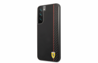 Ferrari Smooth and Carbon Effect Zadní Kryt pro Samsung Galaxy S22+ Black Ferrari prémiový ochranný kryt telefonu vyrobený z kombinace kvalitních a odolných materiálů, které perfektně chrání Váš tele