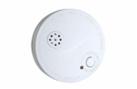 Solight detektor kouře + alarm, 85dB, bílý + 9V baterie