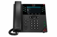 Poly VVX 450 12linkový IP telefon s podporou technologie PoE