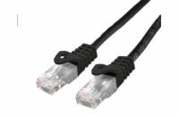 C-TECH Kabel patchcord Cat6, UTP, černý, 2m