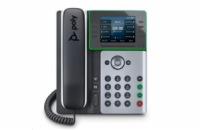 Poly Edge E350 IP telefon, PoE