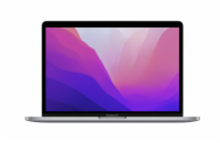 Apple Macbook Pro 13" Touch Bar (M2, 2022) Space Gray 13,3 palců, 8 GB, Apple M2, 256 GB SSD, macOS, 2560 x 1600 px, Bluetooth, WIFI, Webkamera