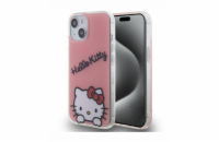 Hello Kitty IML Daydreaming Logo Zadní Kryt pro iPhone 15, růžová Představujeme vám prémiový kryt Hello Kitty - dokonalá kombinace stylu, ochrany a pohodlí pro váš telefon!